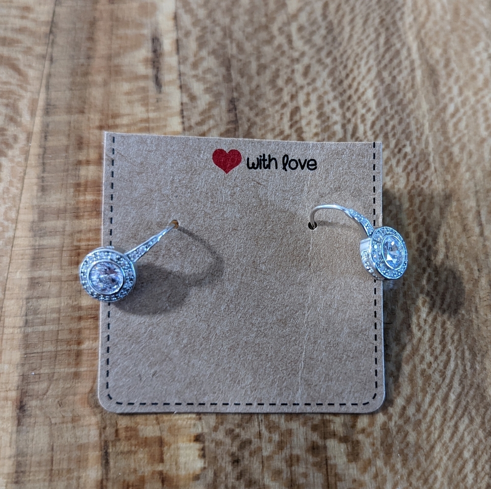 CZ earrings